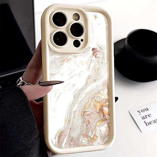 Marble Case for Iphone 16 Pro Max Case Iphone 13 11 12 15 14 Pro Max XR XS 7 8 plus SE Shockproof Soft TPU Silicone Phone Cover